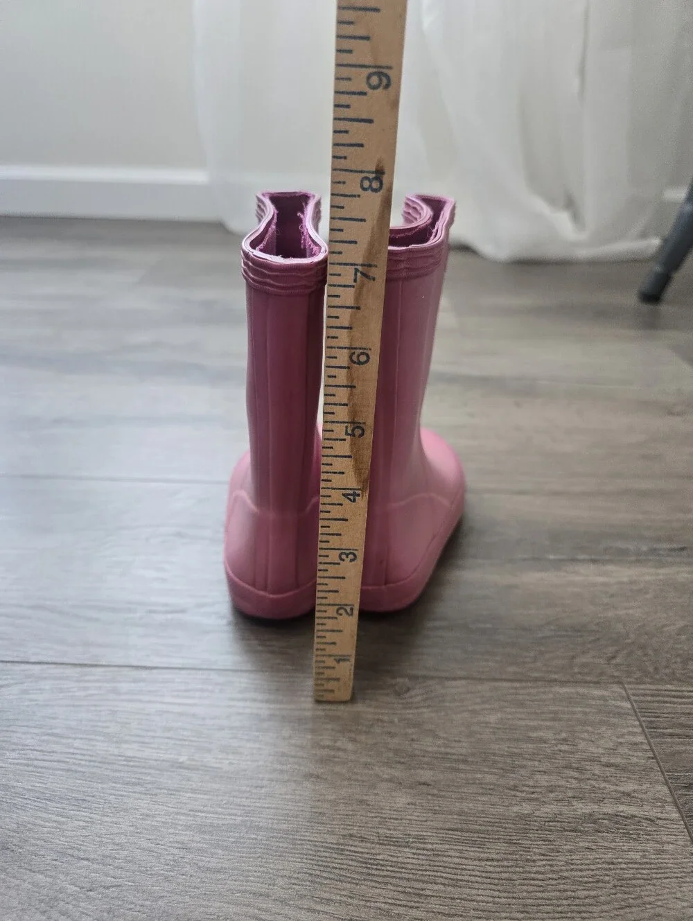 Hunter Pink Kids Classic Rain Boots Toddler Size 7 Waterproof Outdoor